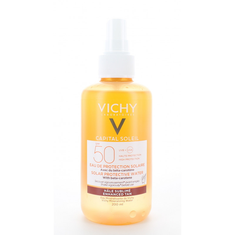 Vichy Capital Soleil Eau de Protection Hâle Sublimé SPF50 200ml Vichy Capital Soleil Eau de Protection Hâle Sublimé SPF50 200ml