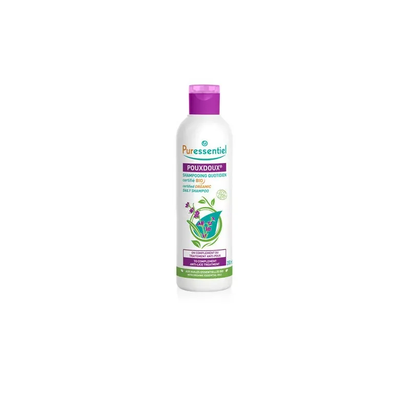 Puressentiel Shampooing Quotidien Anti-poux Pouxdoux 200ml