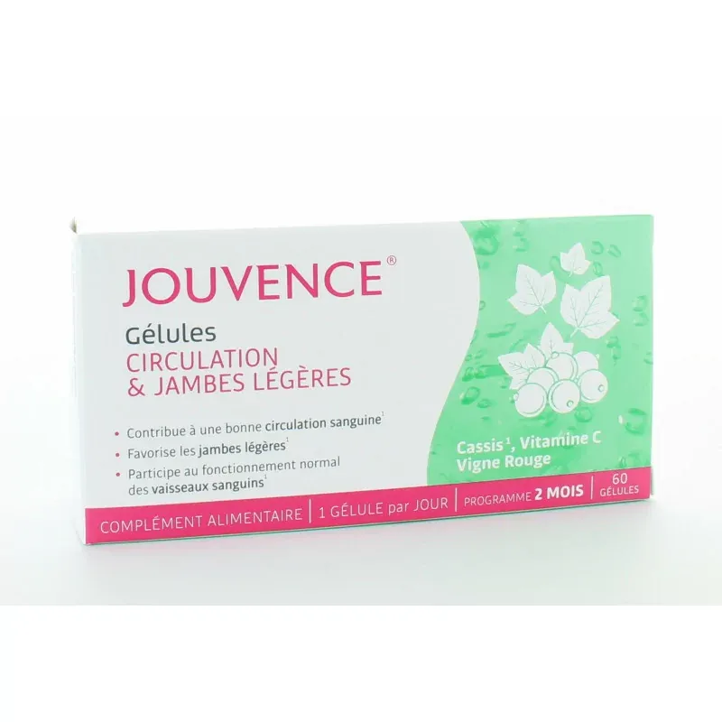 Jouvence Circulation & Jambes Légères 60 gélules