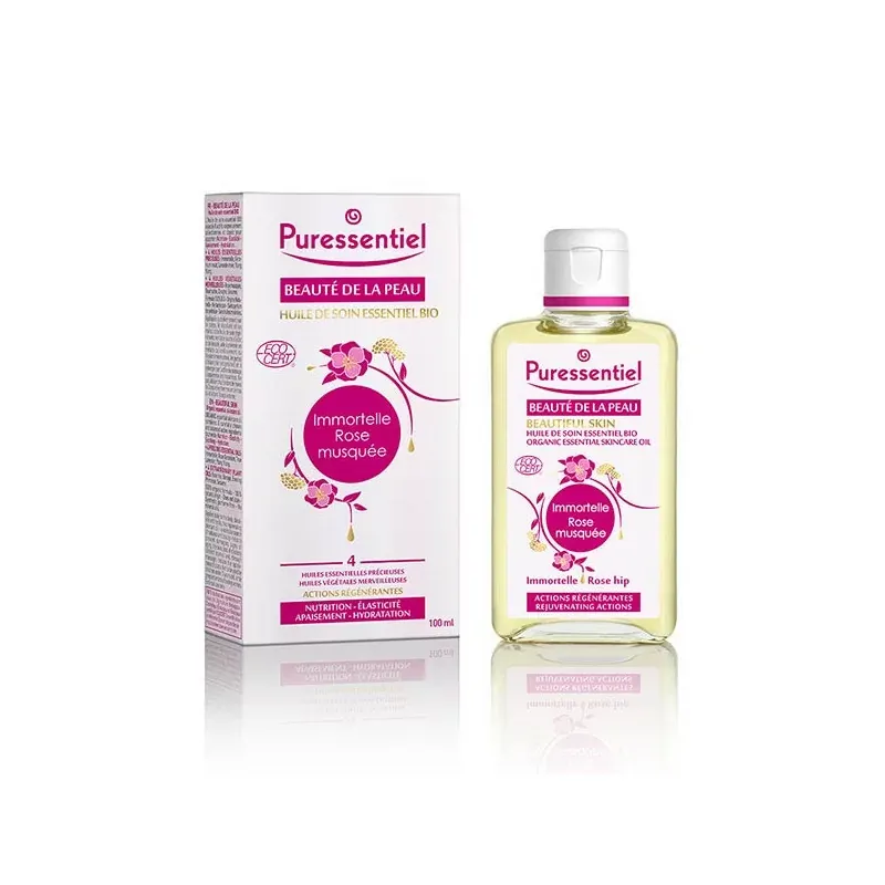 Huile Soin Bio Beauté de la Peau Puressentiel 100ml