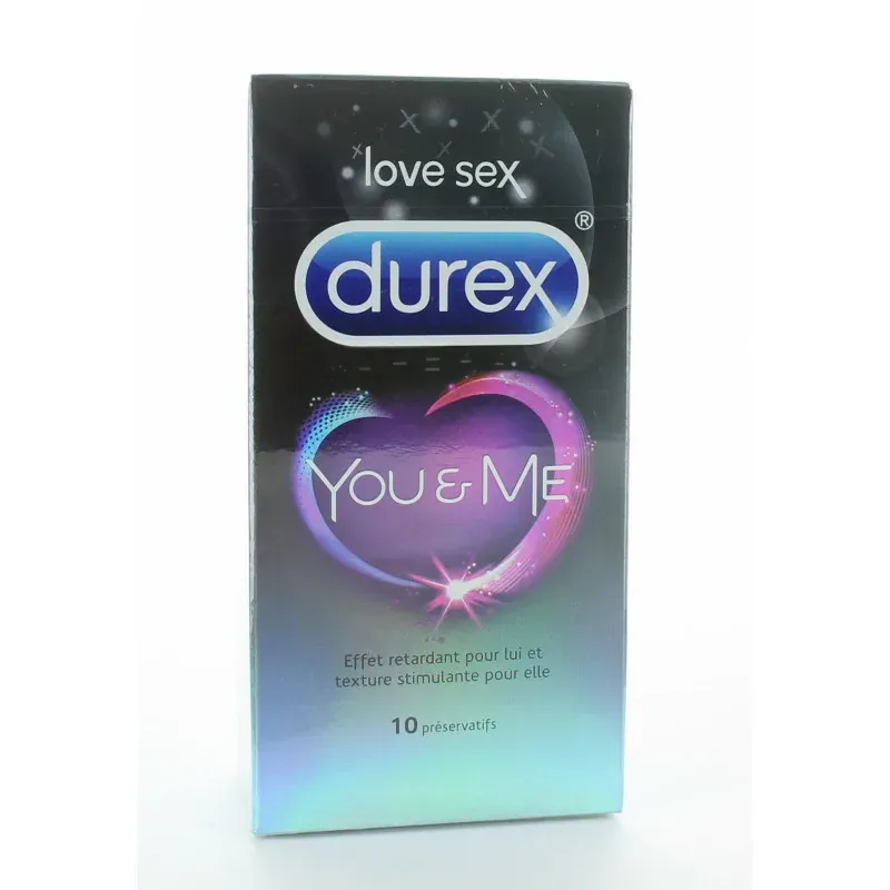 Durex Préservatifs You&Me X10 Durex Préservatifs You&Me X10