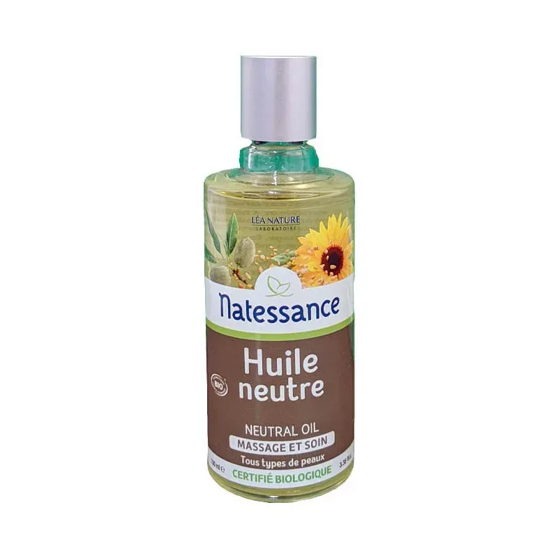 Natessance Huile Neutre Bio 100ml