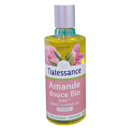 Huile d'Amande Douce Bio Natessance 100ml