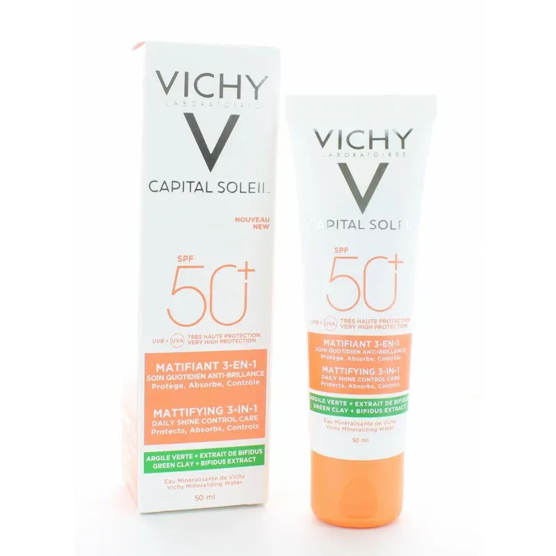 Vichy Capital Soleil Soin Matifiant 3en1 SPF50+ 50ml