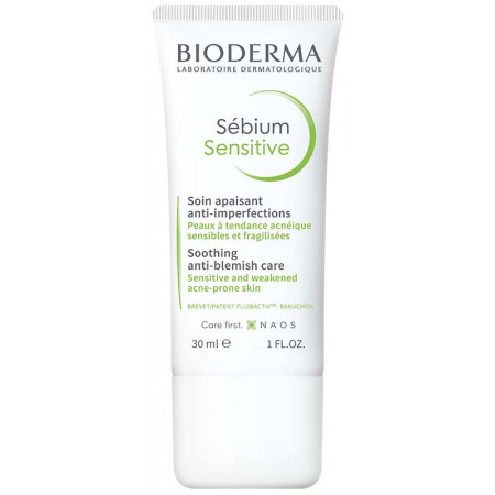 Bioderma Sébium Sensitive Soin Apaisant Anti-imperfections 30ml