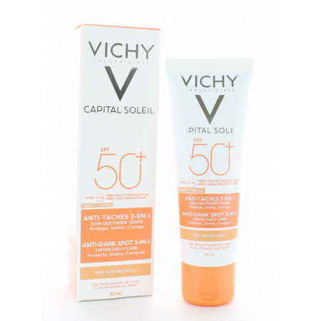 Vichy Capital Soleil Soin Anti-taches Teinté 3en1 SPF50+ 50ml
