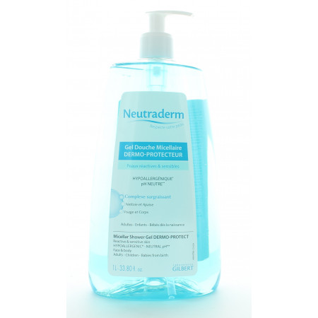 Neutraderm Gel Douche Micellaire Dermo-protecteur 1L