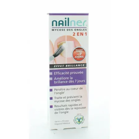 Nailner Mycose des Ongles 2en1 Effet Brillant 5ml