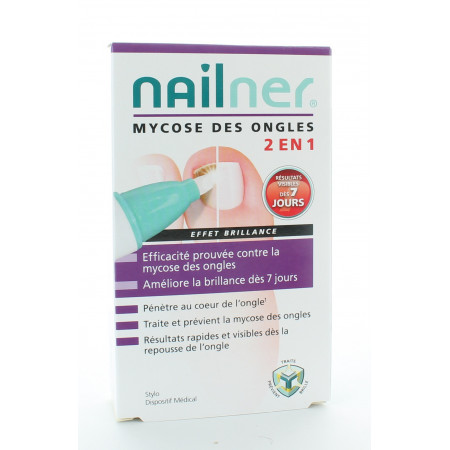 Nailner Mycose des Ongles 2en1 Stylo Effet Brillant 4ml