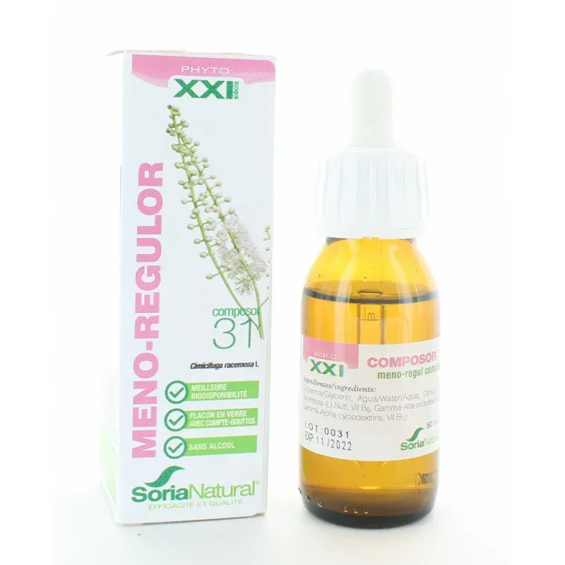 Soria Natural Meno-Regulor 50ml