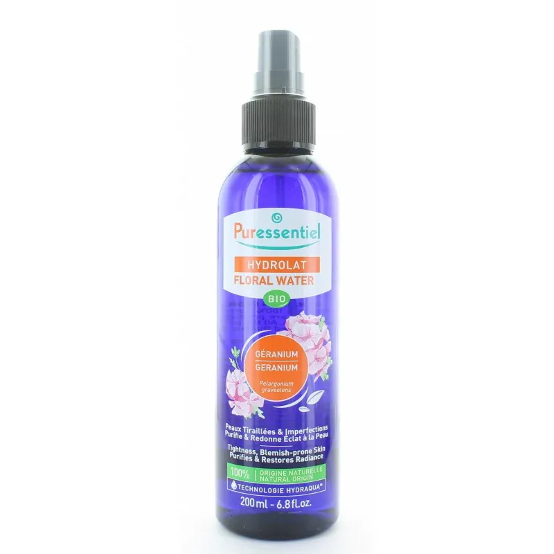 Puressentiel Hydrolat Bio Géranium 200ml