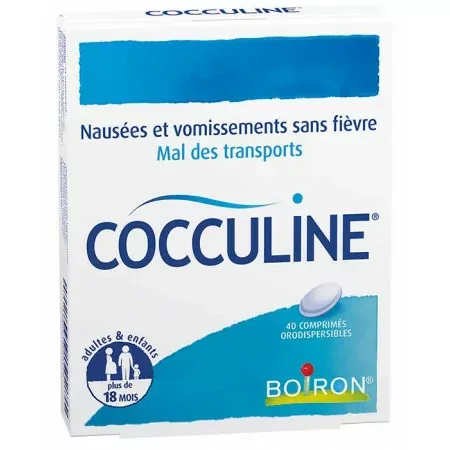 Boiron Cocculine 40 comprimés - Univers Pharmacie