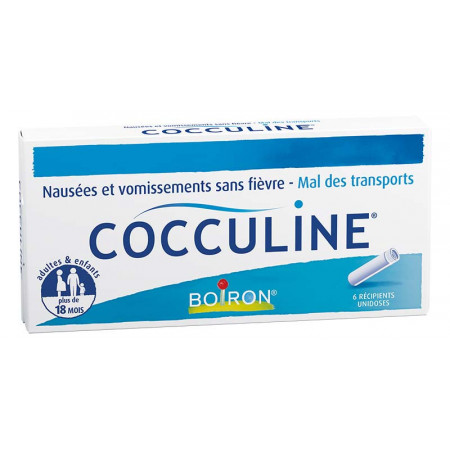 Boiron Cocculine 6 unidoses - Univers Pharmacie