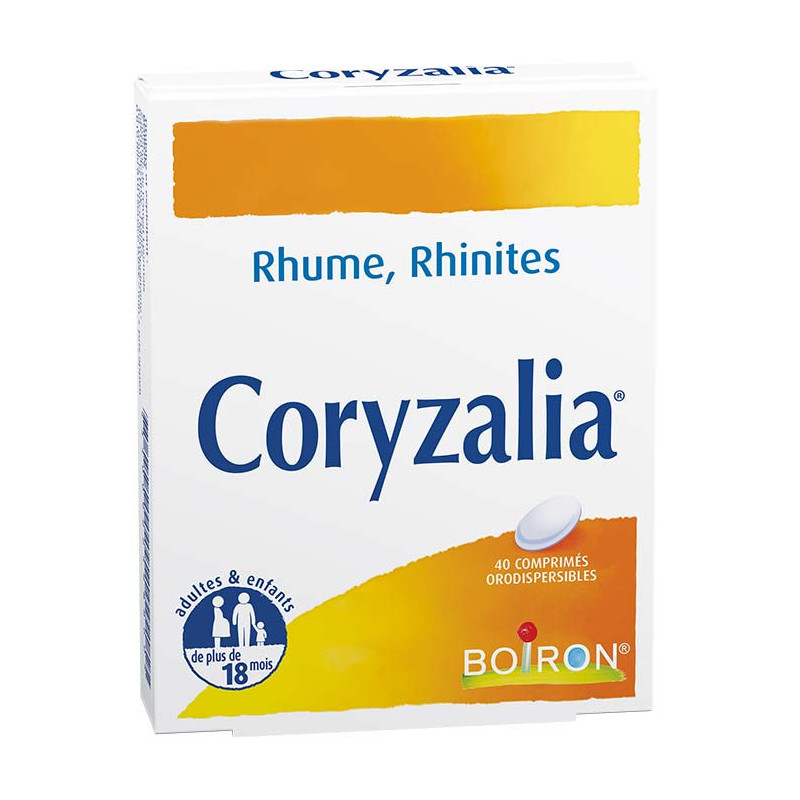Boiron Coryzalia 40 comprimés orodispersibles
