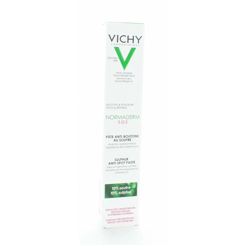 Vichy Normaderm S.O.S Pâte Anti-boutons au Soufre 20ml