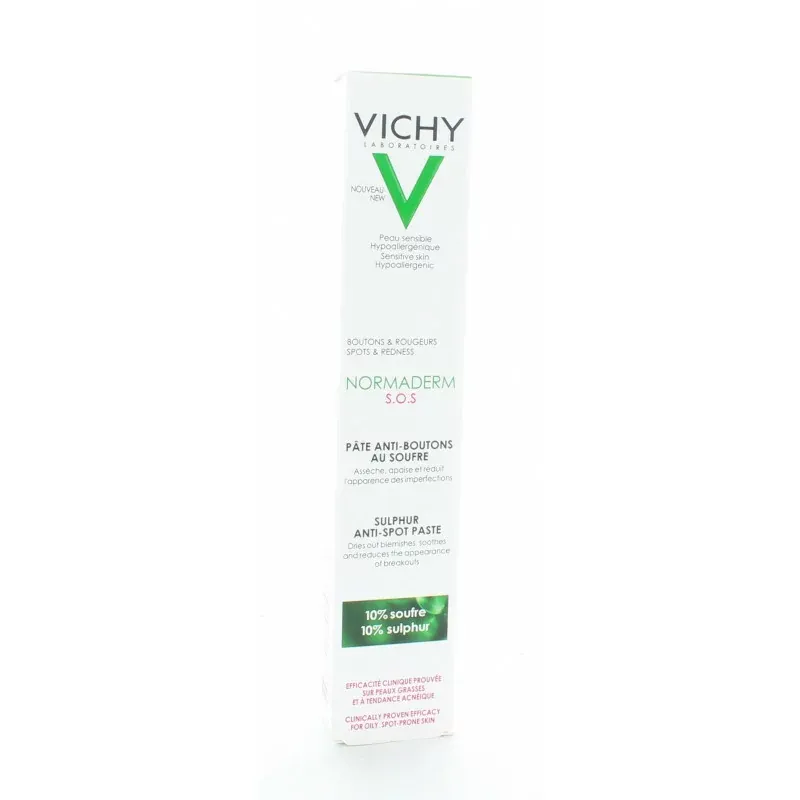 Vichy Normaderm S.O.S Pâte Anti-boutons au Soufre 20ml