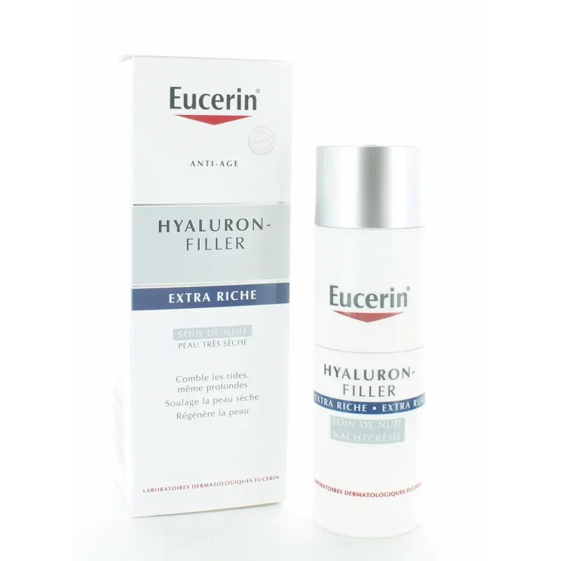 Eucerin Hyaluron-Filler Soin de Nuit Extra Riche 50ml