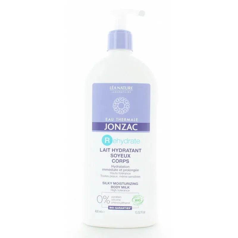 Jonzac Rehydrate Lait Hydratant Soyeux Corps 400ml