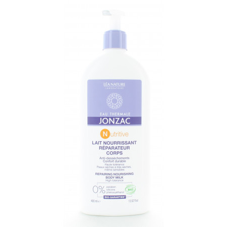 Jonzac Nutritive Lait Nourrissant Réparateur Corps 400ml
