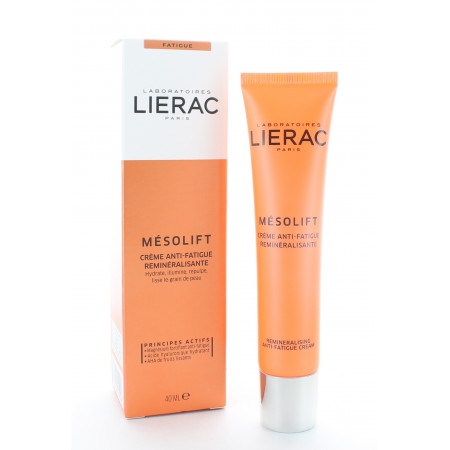 Lierac Mésolift Crème Anti-fatigue Reminéralisante 40ml - Univers Pharmacie