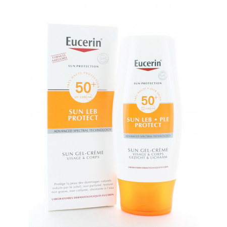 Eucerin Sun LEB Protect Gel-Crème SPF50+ 150ml- Univers Pharmacie