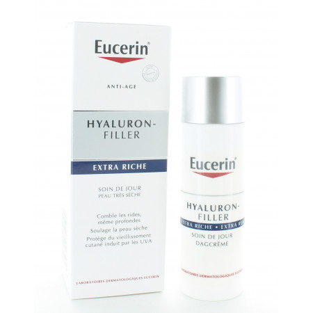 Eucerin Hyaluron-Filler Extra Riche Soin de Jour 50ml - Univers Pharmacie