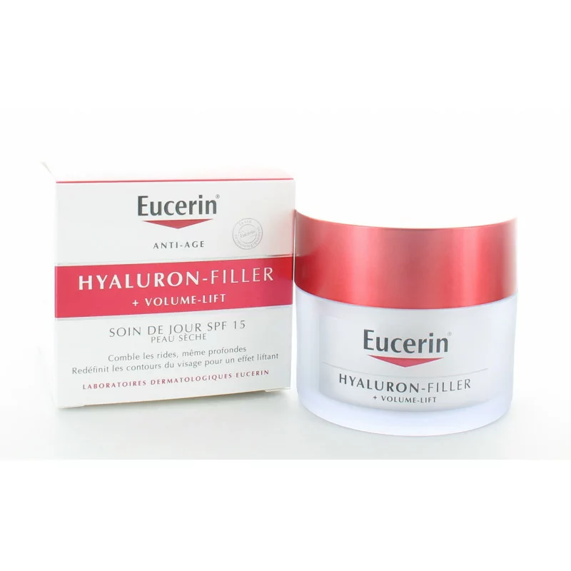 Eucerin Hyaluron-Filler + Volume Lift Soin de Jour Peau Sèche 50ml