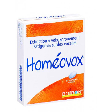 Boiron Homéovox 60 comprimés - Univers Pharmacie