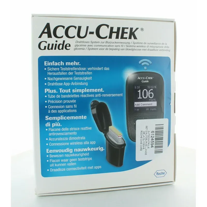 Accu-Chek Guide Kit Glycémie Accu-Chek Guide Kit Glycémie