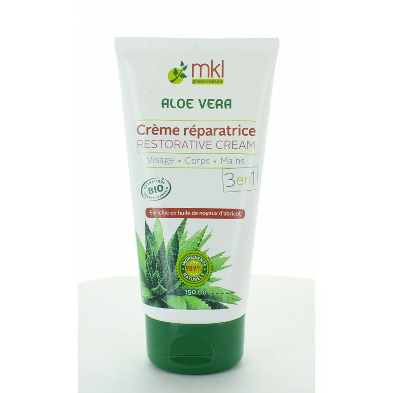 MKL Aloe Vera Crème Réparatrice Bio 150ml