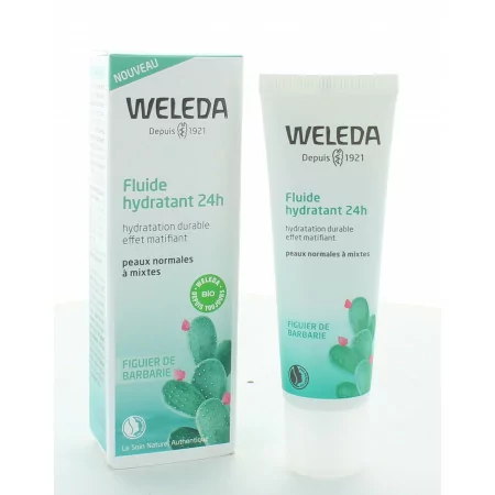 Weleda Fluide Hydratant 24H Figuier de Barbarie 30ml - Univers Pharmacie