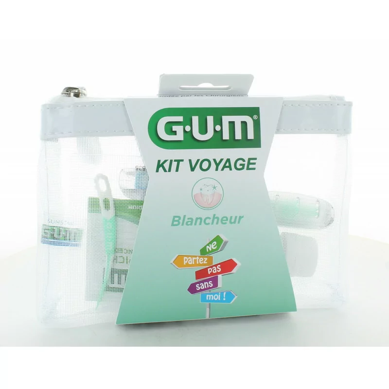 Gum travel kit voyage - Hygiène bucco-dentaire - Blancheur