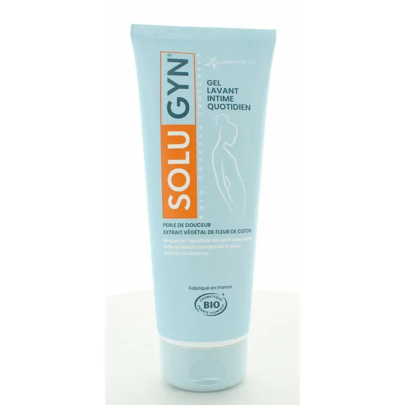 SoluGyn Gel Lavant Intime Quotidien Bio 200ml