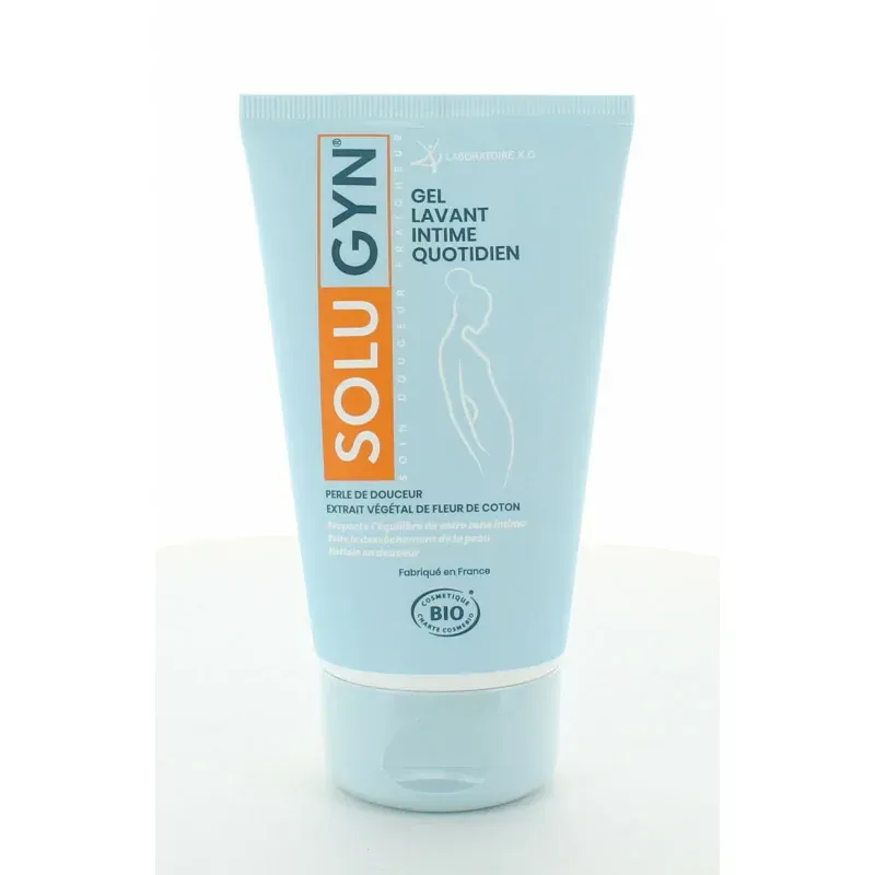 SoluGyn Gel Lavant Intime Quotidien Bio 100ml