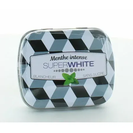 Superwhite Pastilles Blancheur Menthe Intense X50