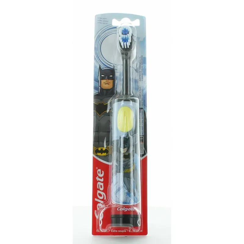 Colgate Brosse à Dents à pile Batman Colgate Brosse à Dents à pile Batman