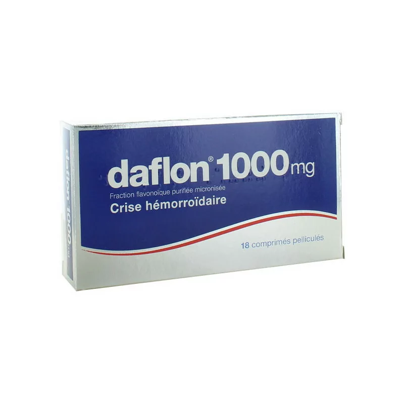 Daflon 500 mg comprimés - Médicament produit pour la circulation et les  hémorroïdes