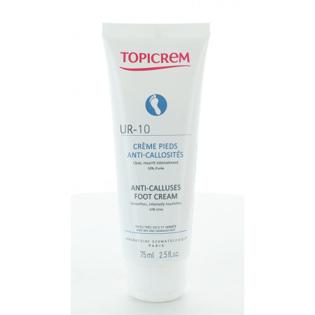 Topicrem UR-10 Crème Pieds Anti-callosités 75ml
