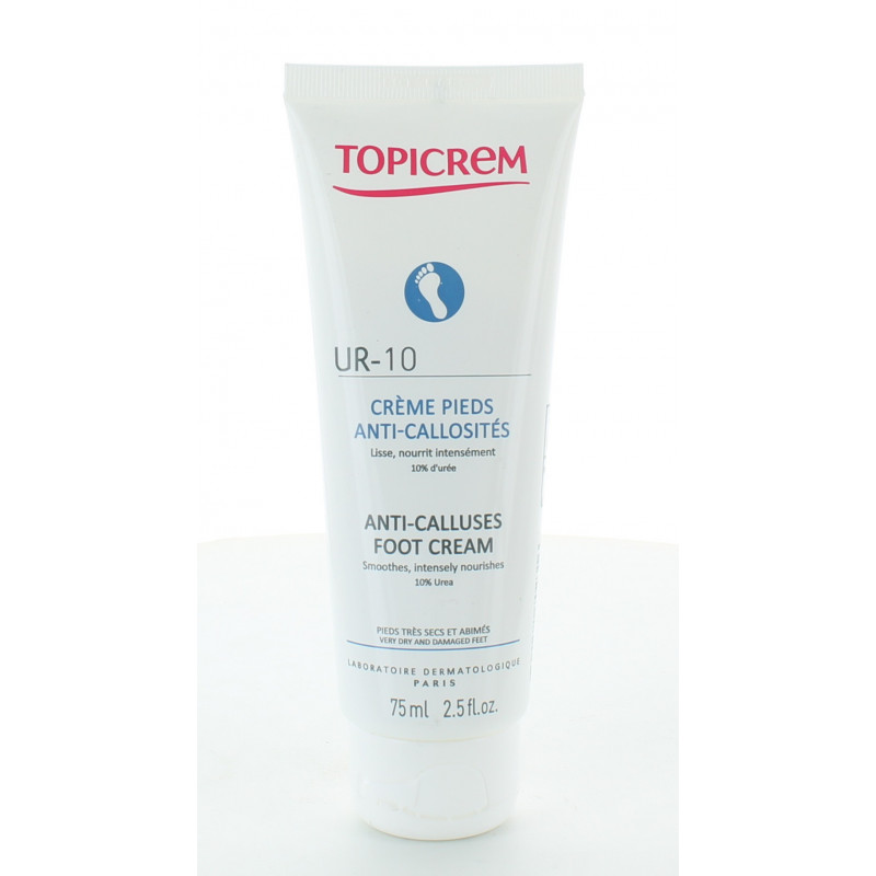 Topicrem UR-10 Crème Pieds Anti-callosités 75ml|Univers Pharmacie