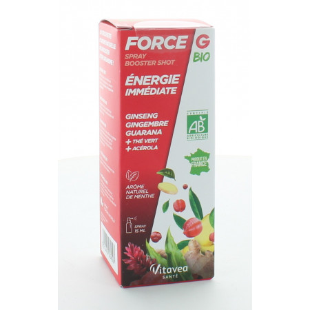 Force G Bio Énergie Immédiate Spray 15ml