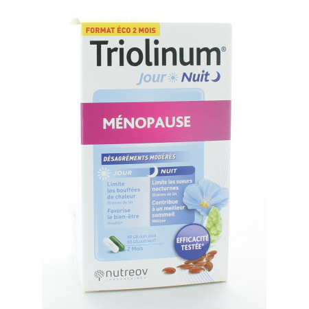 Triolinum Ménopause Jour & Nuit 2X60 gélules