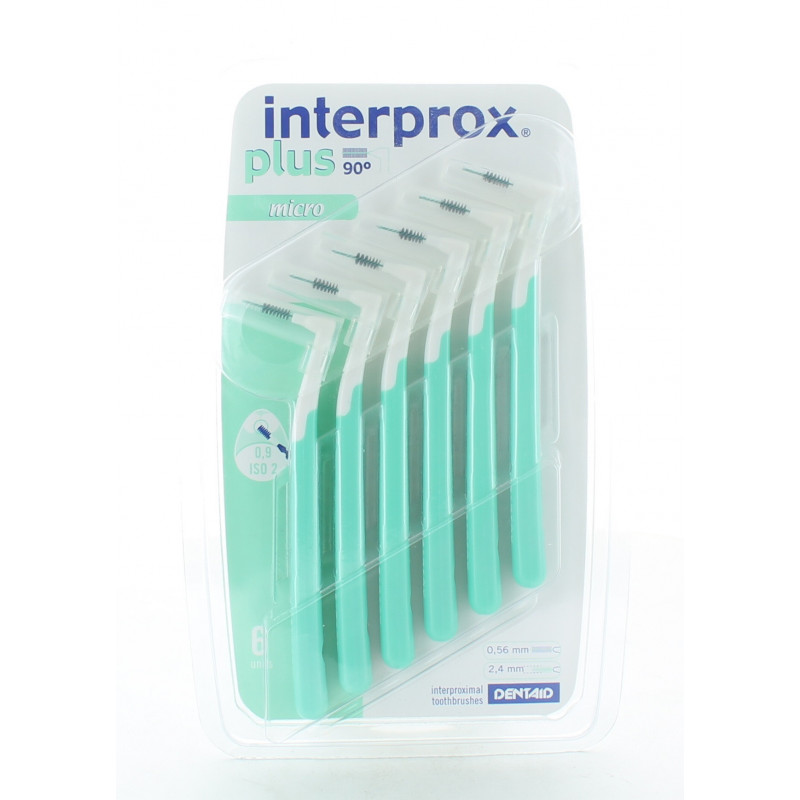 Interprox Plus Micro Brossettes Interdentaires 0.9 X6