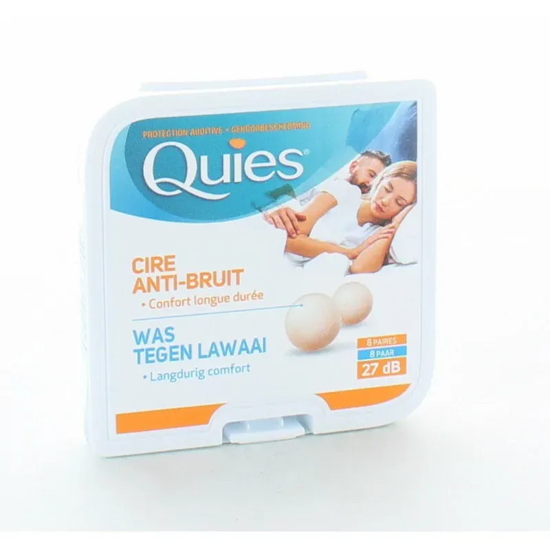 Quies Cire Anti-bruit 27dB 8 paires