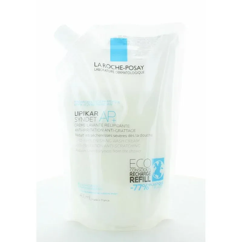 La Roche-Posay Lipikar Syndet AP+ Eco-recharge Crème Lavante 400ml