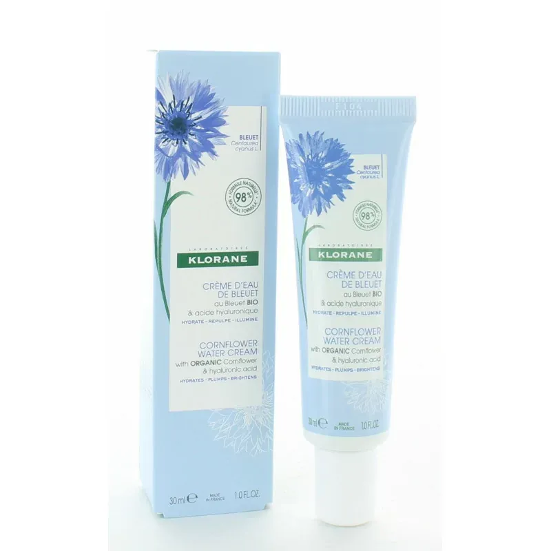Klorane Crème d'Eau de Bleuet 30ml -Univers Pharmacie