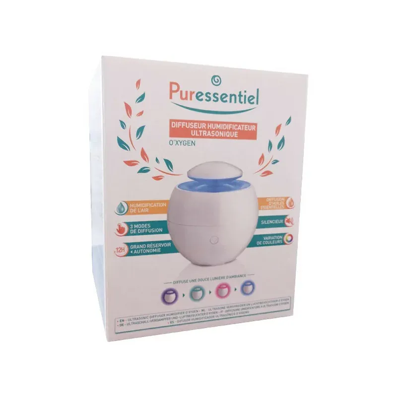 Puressentiel O'xygen Diffuseur Humidificateur Ultrasonique