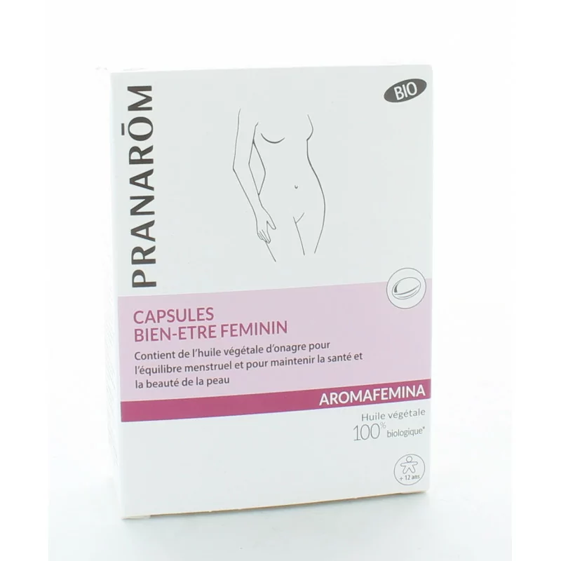 Pranarôm Aromafemina Capsules Bien-être Féminin X30