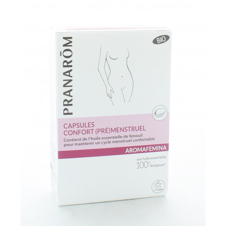 Pranarôm Aromafemina Capsules Confort (Pré)Menstruel X30