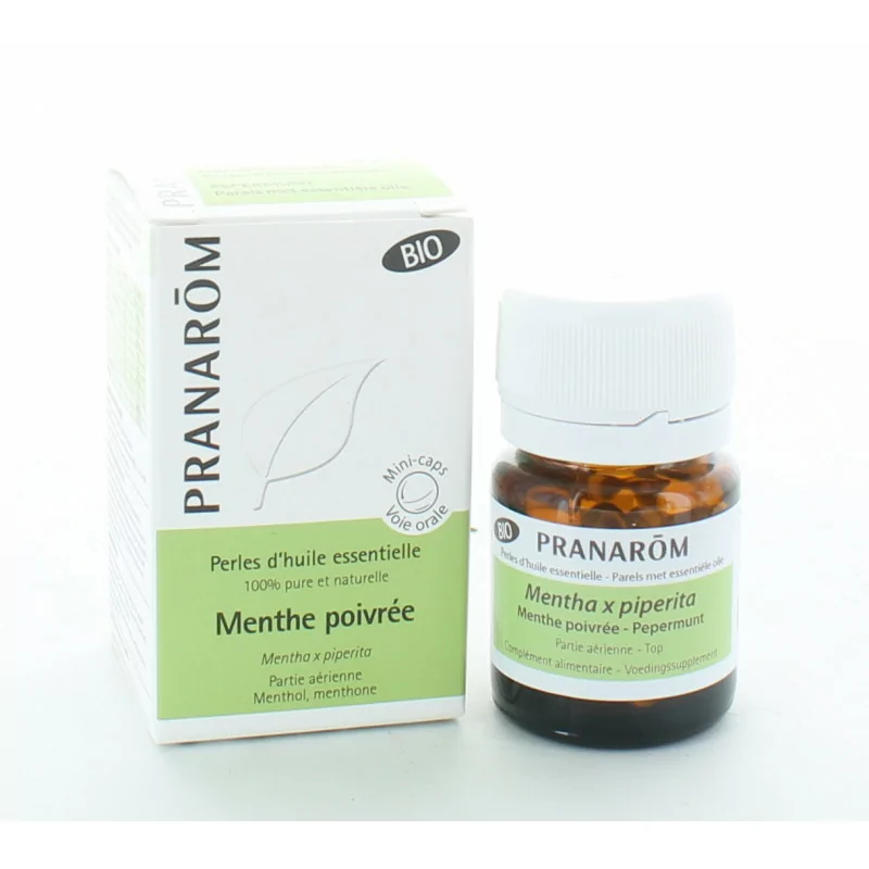 Pranarôm huile essentielle gingembre 60 perles