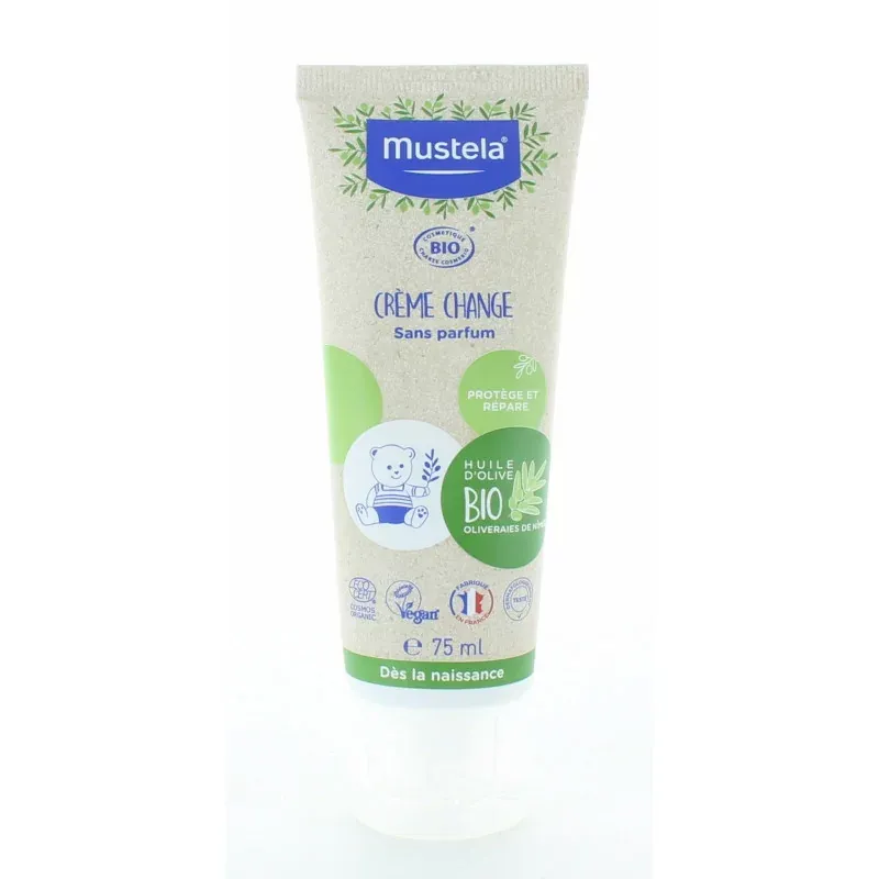 Mustela Bio Crème Change Sans Parfum 75ml